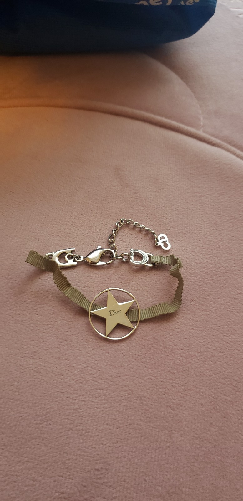 Vintage Dior Star Ribbon Bracelet
