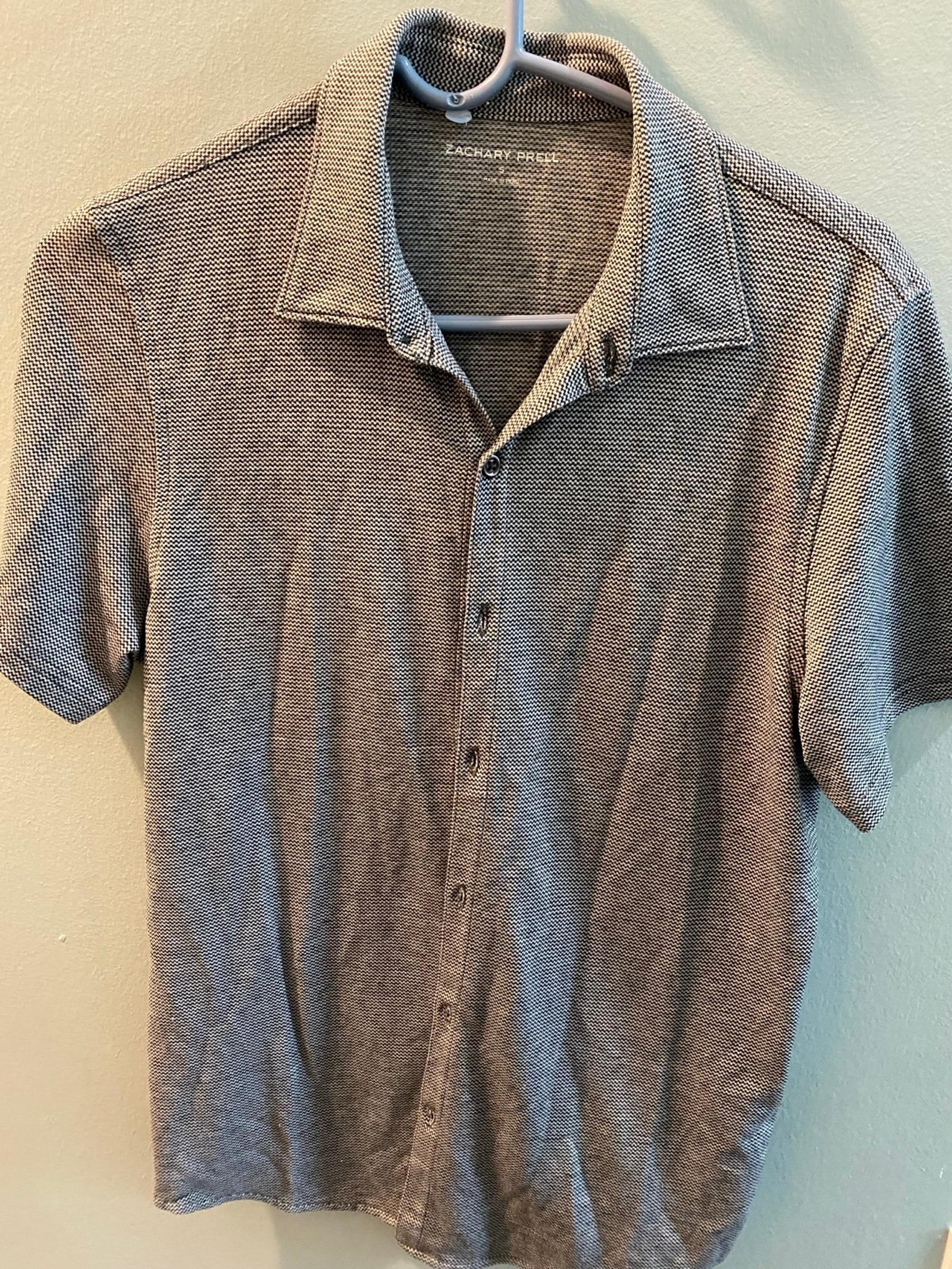 Soft short sleeve button down