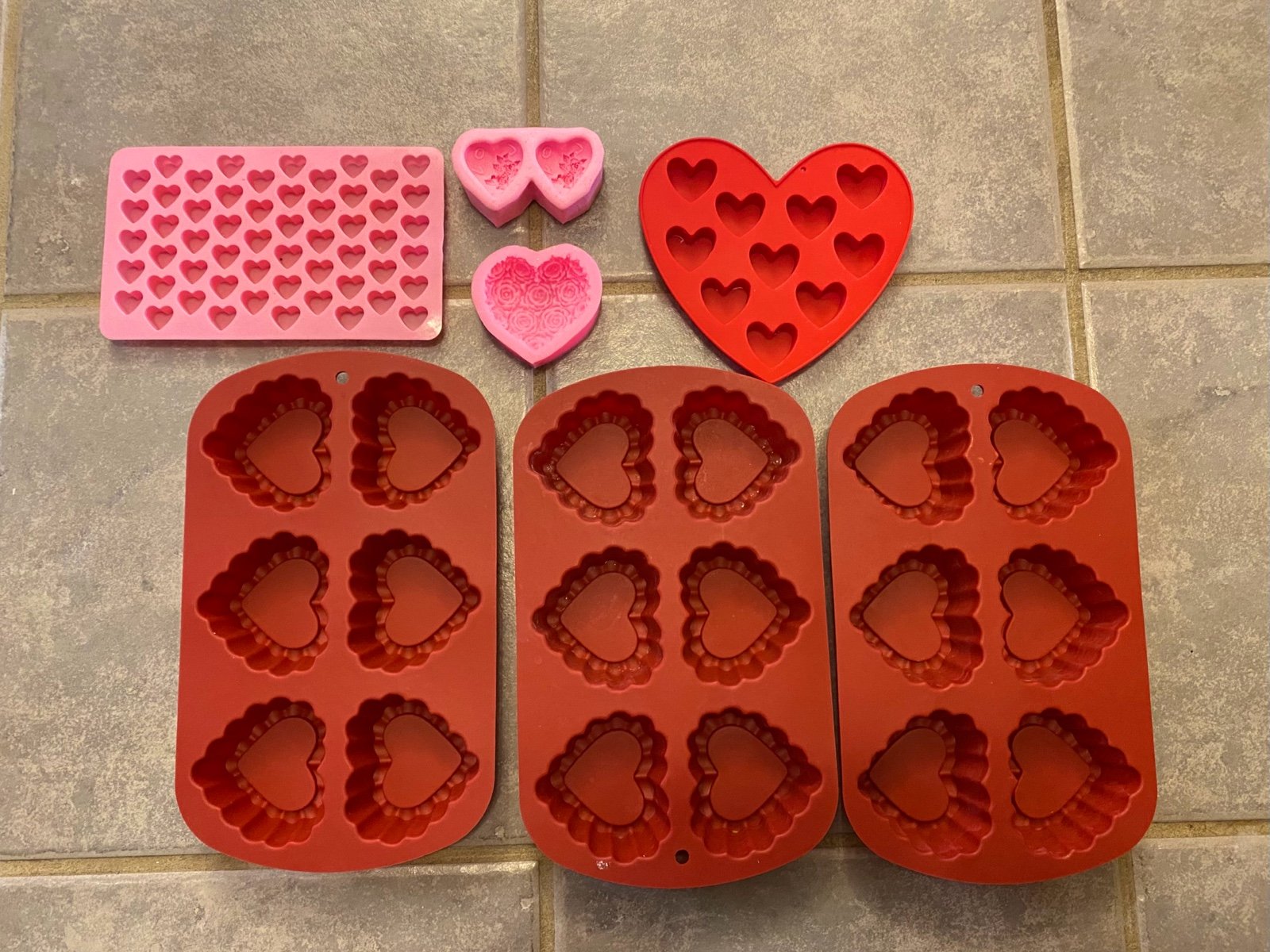 All Heart Silicone Molds