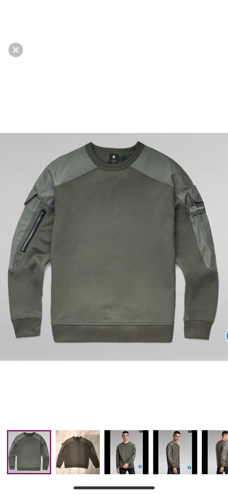 Men’s G-Star Raw Pullover Sweatshirt