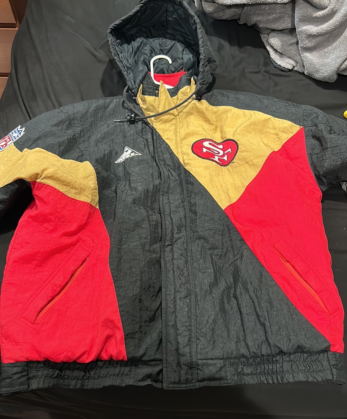 Vinatage 90s 49ers jacket size Large