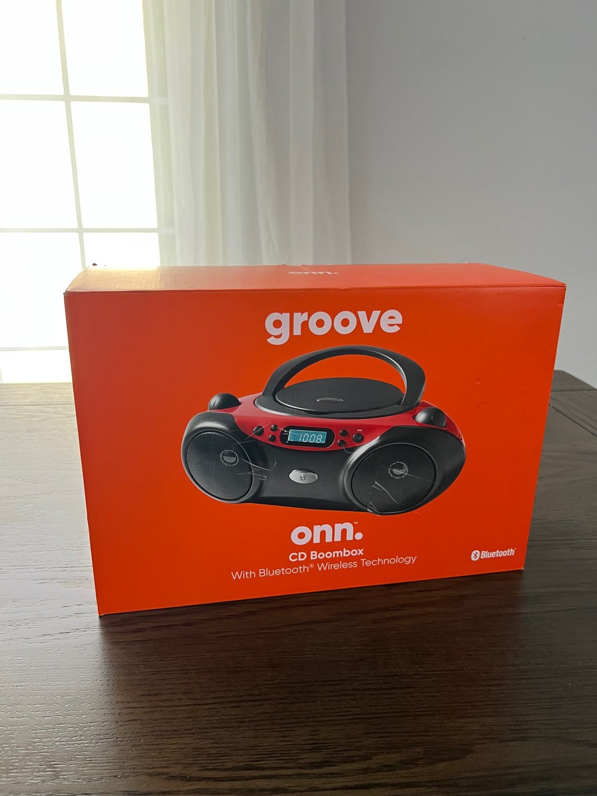 CD Boombox with wireless Bluetooth