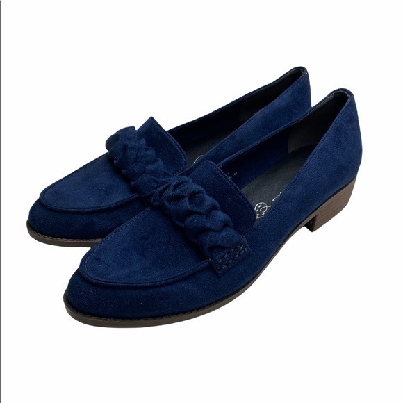 New BC Footwear Born in California Women's Self-Love Loafer Navy 6.5