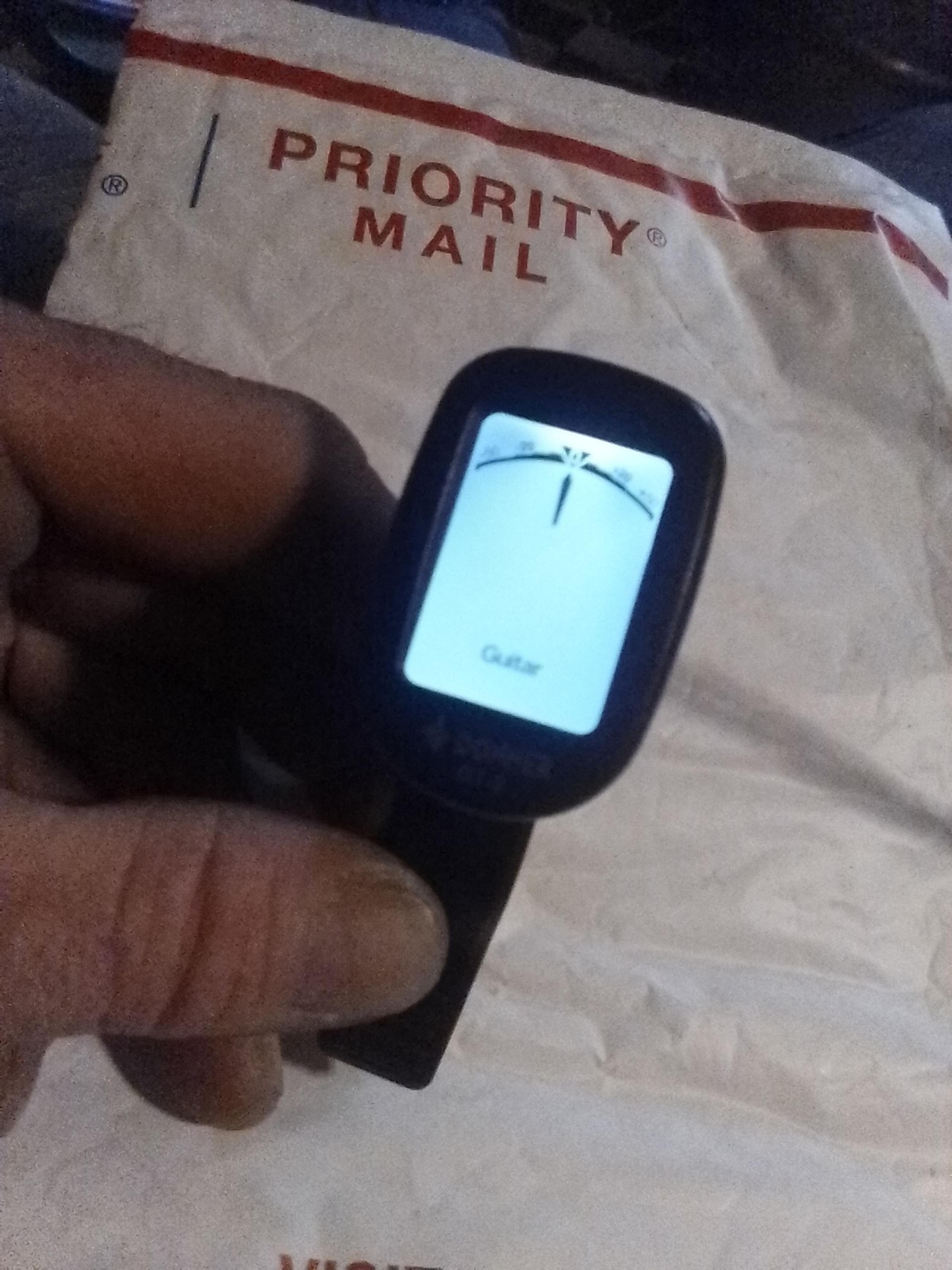 DONNER DT-2 GUITAR TUNER CLIP ON DIGITAL WHITE LED DISPLAY