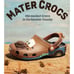 Cars Tow Mater Brown Classic Clog Crocs- MENS SIZE 17- IN HAND - Disney Pixar