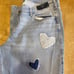 NWT Hollister flare jeans 16R Hearts