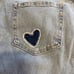 NWT Hollister flare jeans 16R Hearts