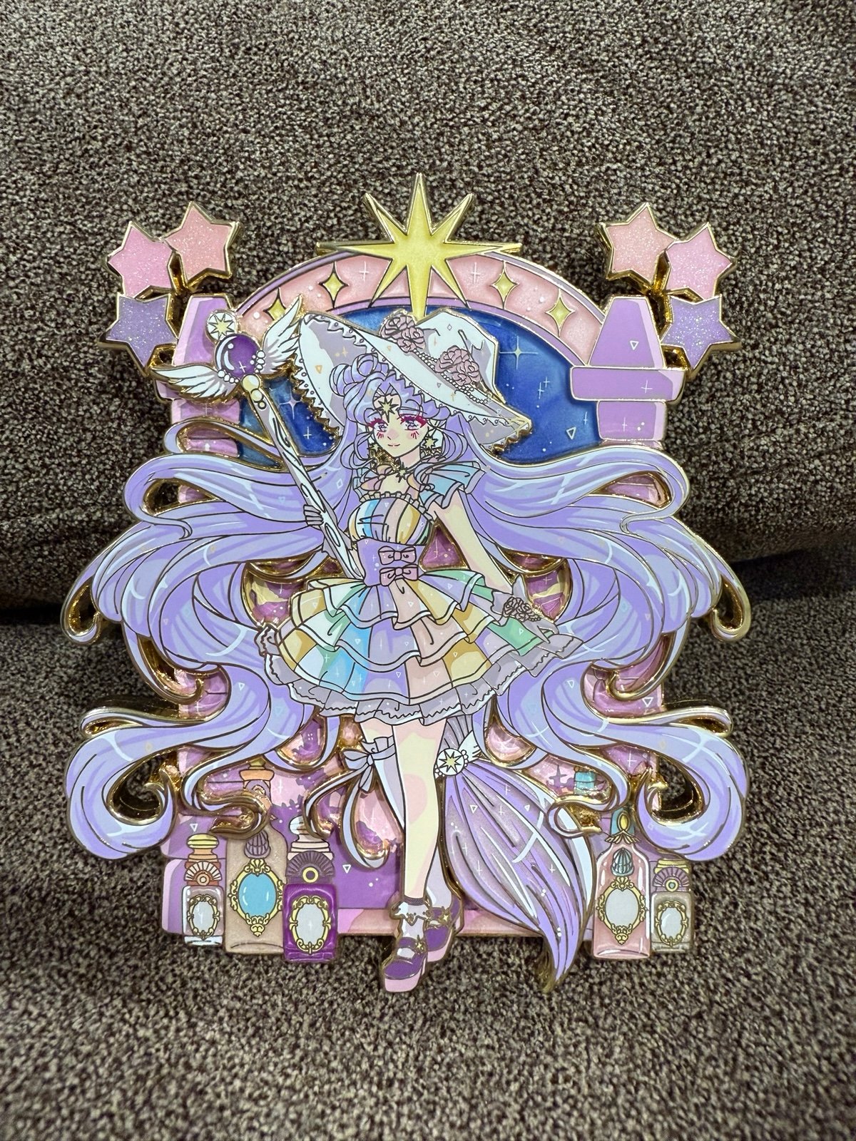 Sailor Cosmos Witch Pin