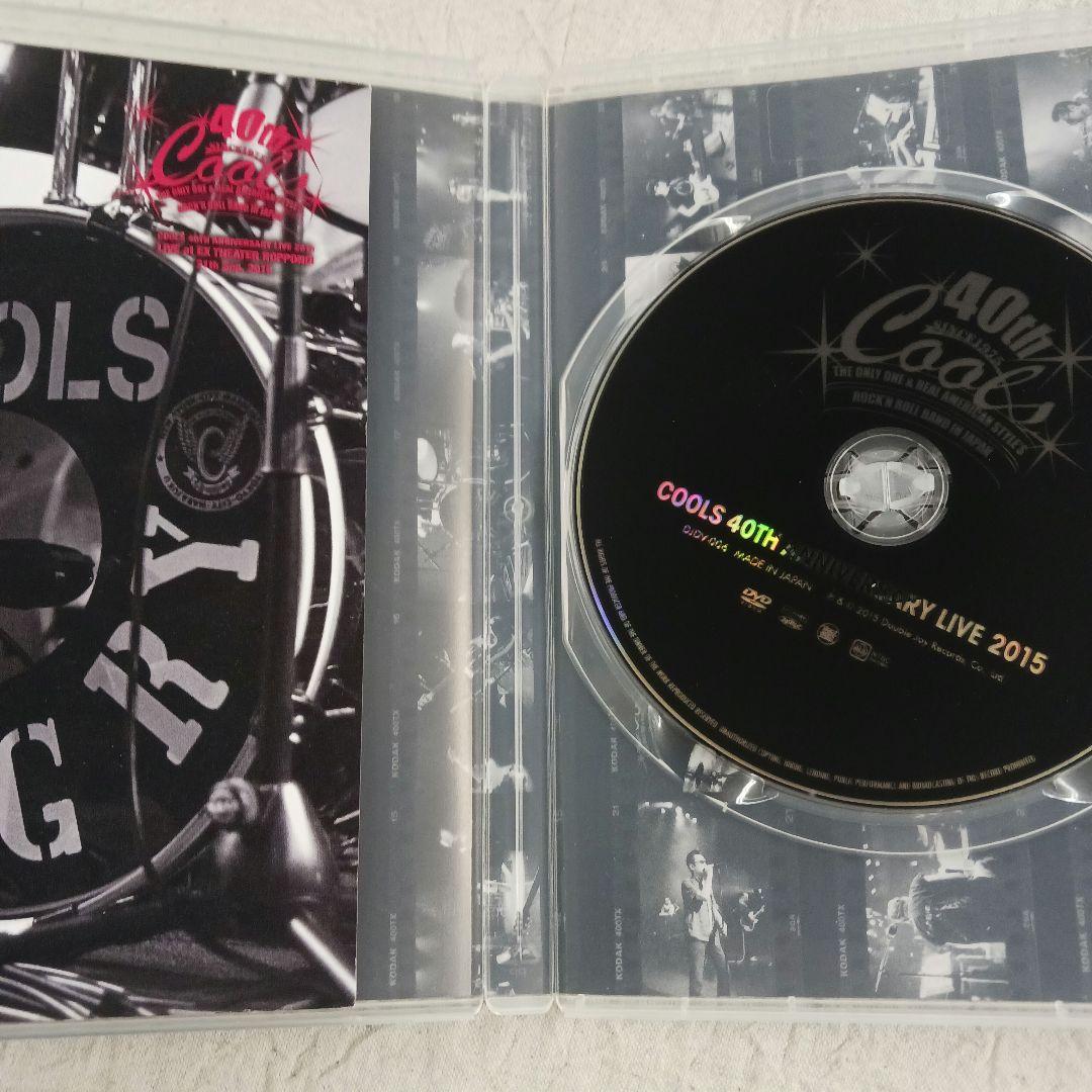 COOLS 40TH ANNIVERSARY LIVE 2015 DVD