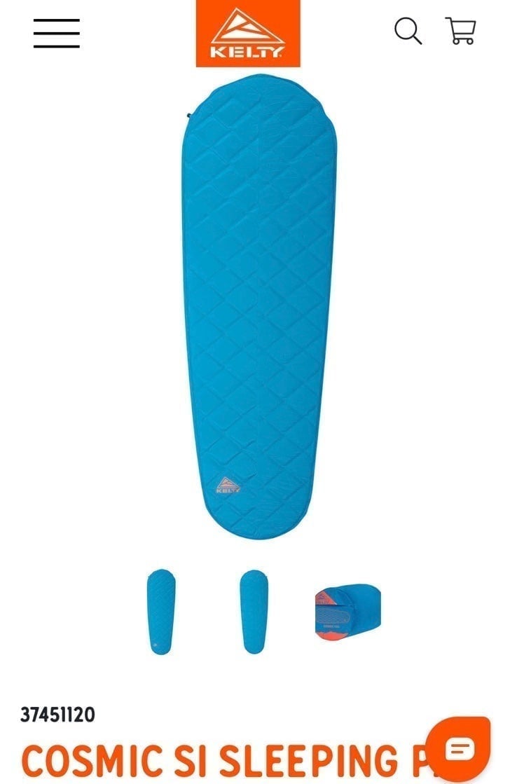 2x Kelty Cosmic SI Sleeping Pads