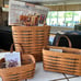Longaberger Set of Heartland Key Baskets with Original paperwork