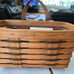 Longaberger Set of Heartland Key Baskets with Original paperwork