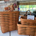 Longaberger Set of Heartland Key Baskets with Original paperwork
