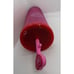 Starbucks Disneyland Red Pink Studded Heart Valentine's Day Cup Tumbler 24 oz