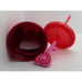 Starbucks Disneyland Red Pink Studded Heart Valentine's Day Cup Tumbler 24 oz