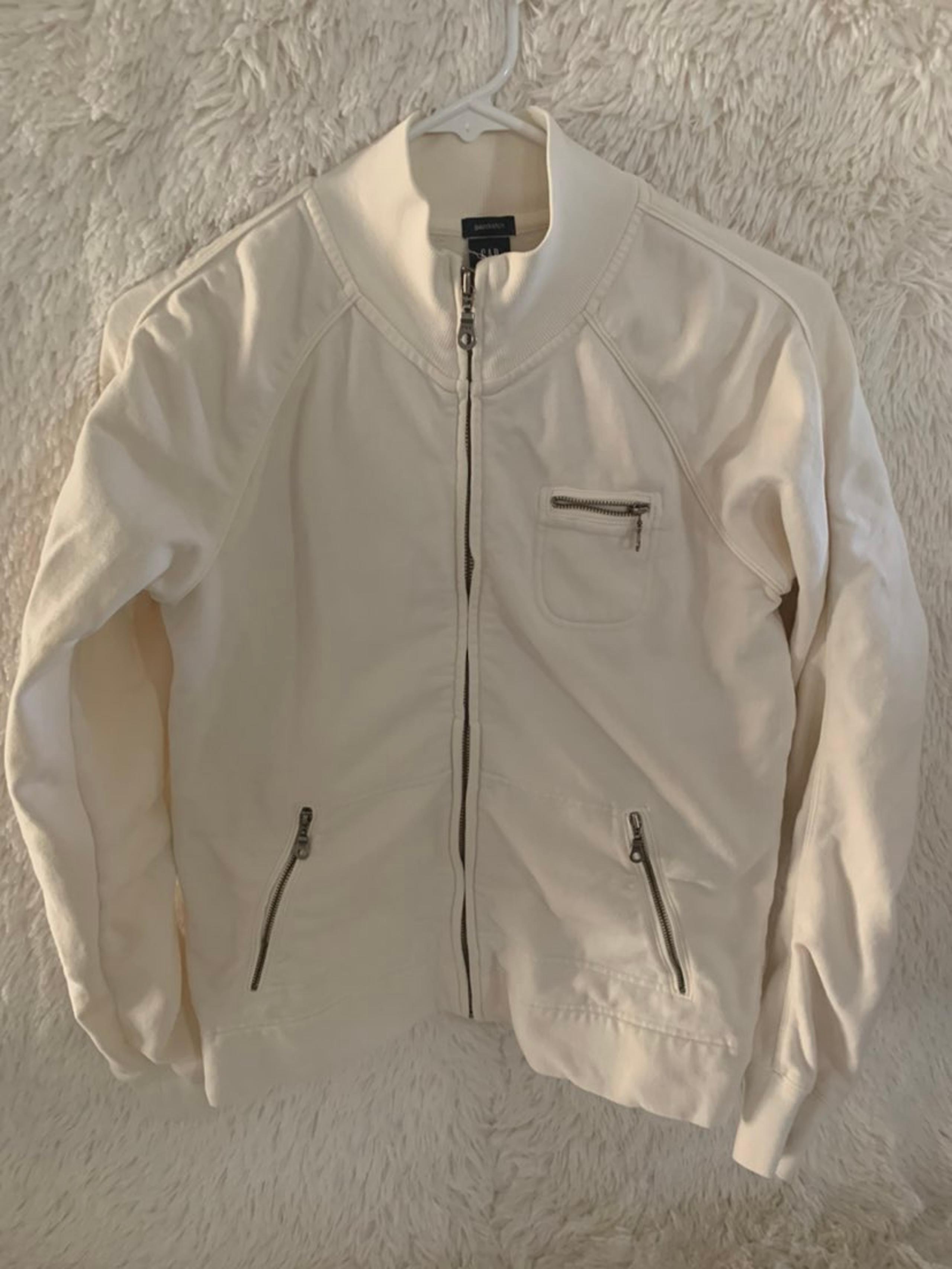 Gap Stretch zip up sweater with pockets