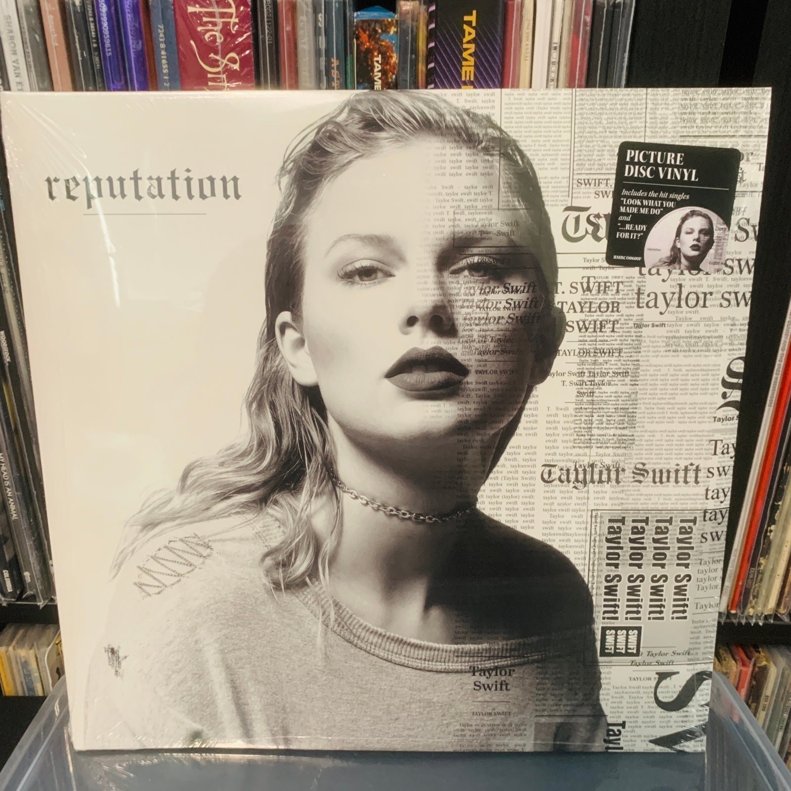 Taylor Swift - Reputation Picture Disc Vinyl LP New Sealed Record