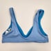 L*Space One Wave Bikini Top in Aurora Electric Blue Reversible Size Small NWT