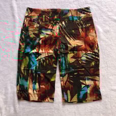 Cache Bold Print Bermuda Shorts