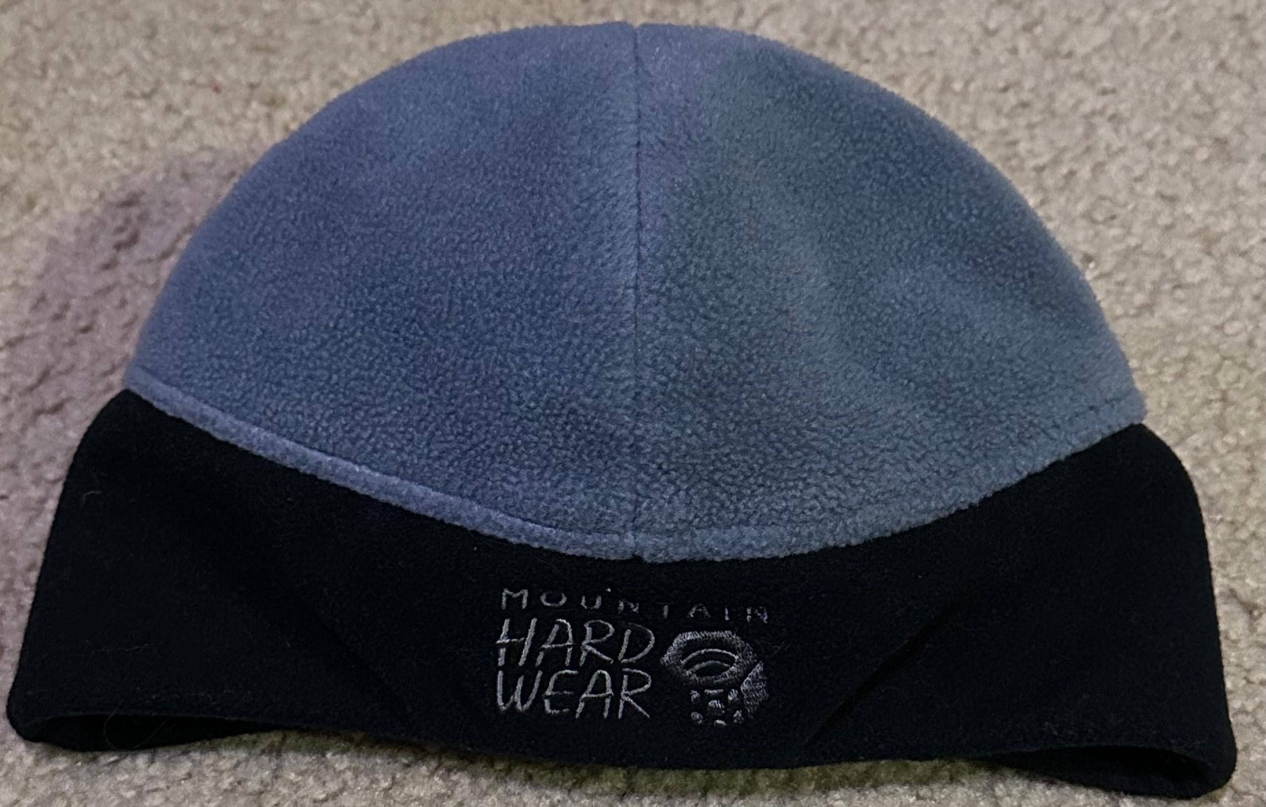 Mountain Hardwear Hat Medium Gray Black Unisex Fleece Dome Expedition
