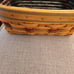 Longaberger handwoven Autumn Reflections Small Daily Blessings Basket Liner