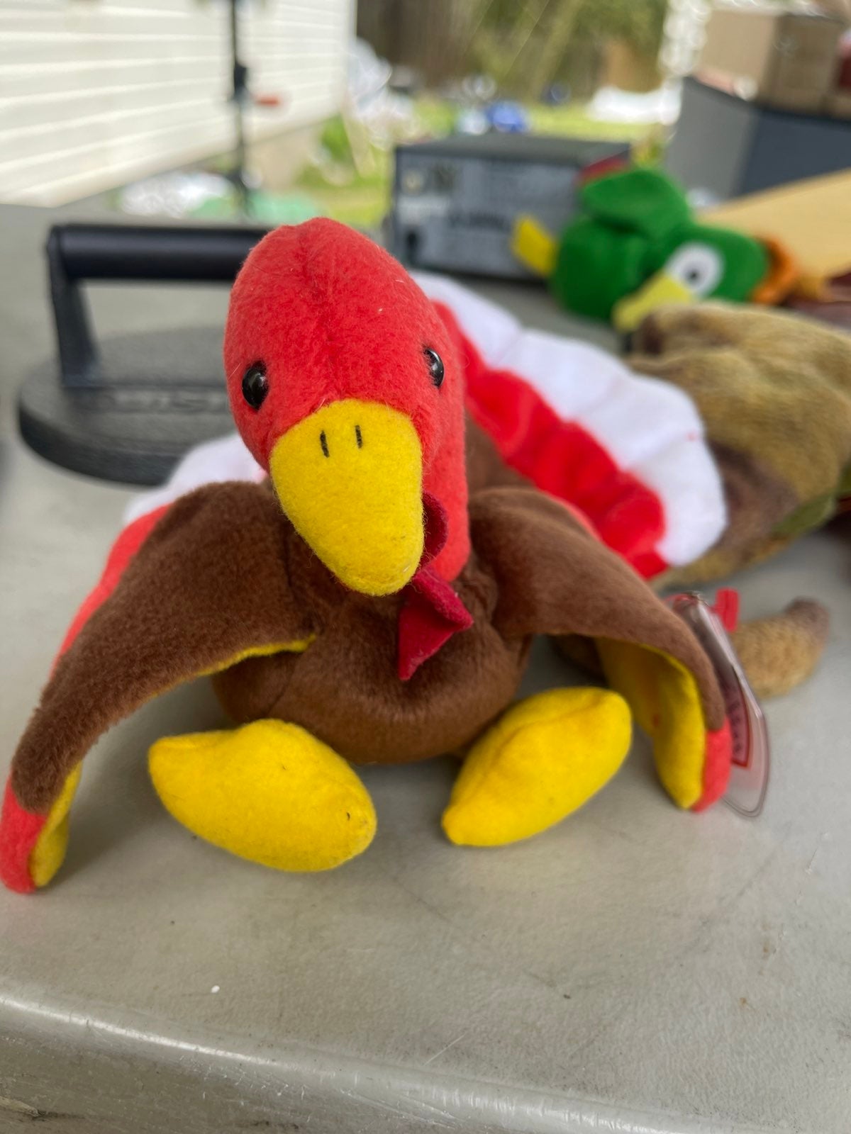 Ty Beanie Babies Gobbles The Turkey