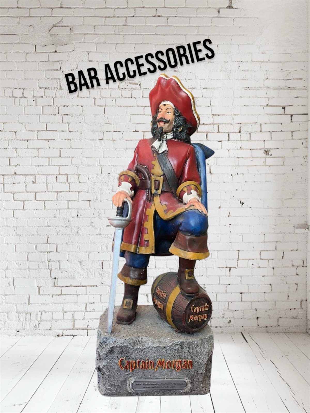 Captain Morgan Bar Decor 1’6”