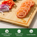 Bamboo Cutting Board Set of 3-Large Wood Cutting Board SET for Kitchen