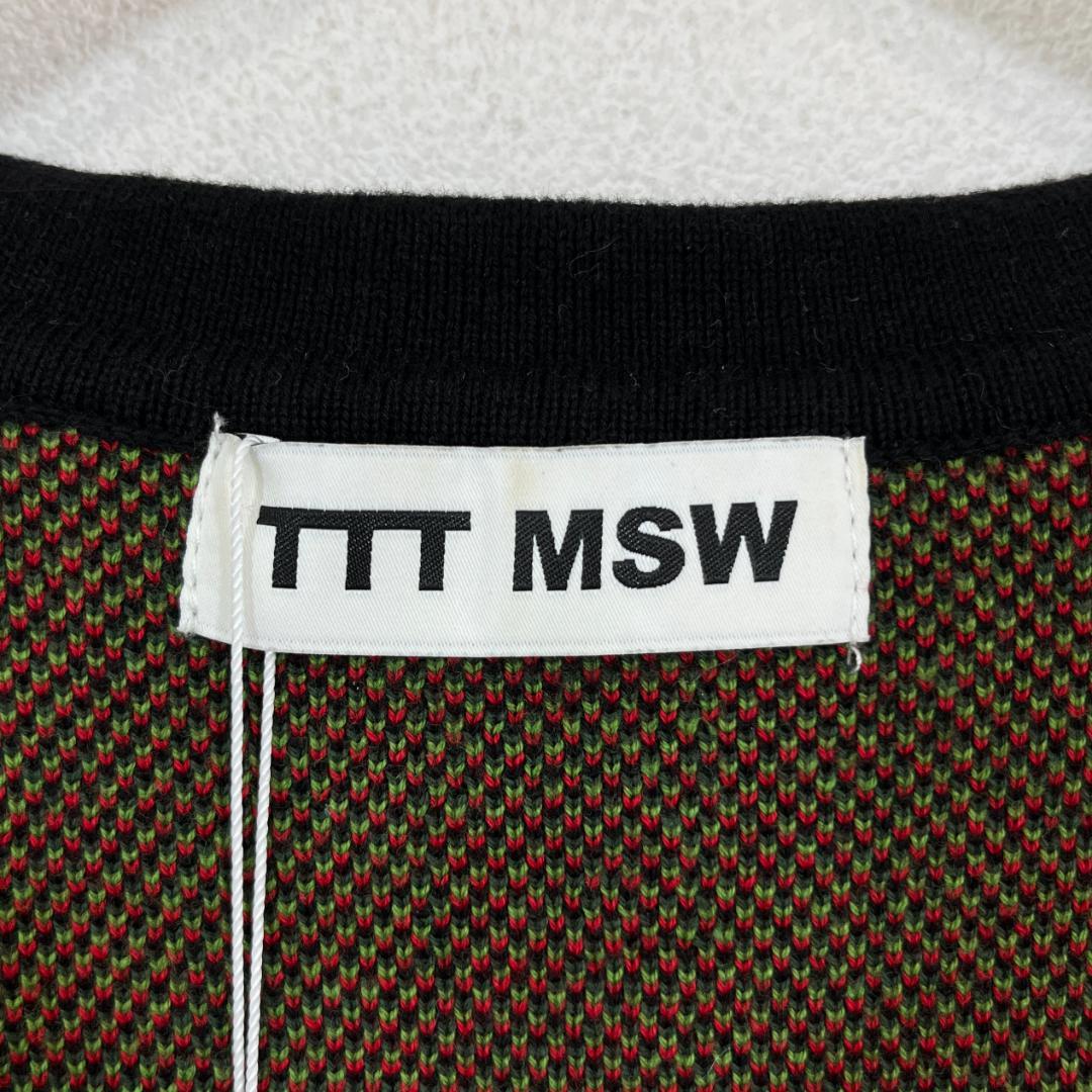 TTT MSW Flower Jacquard Knit Vest