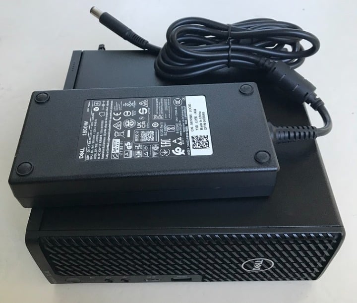 DELL PRECISION 3240 COMPACT PC i7-10700 2.90GHz 16GB 256 SSD + 180W CHARGER