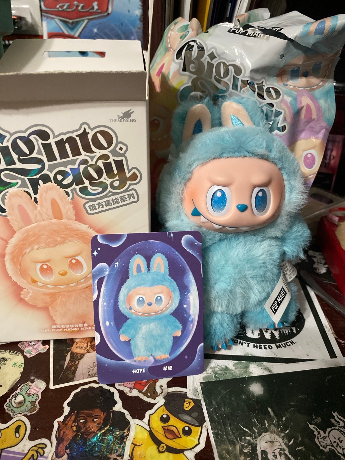 【正規品】 Labubu The big into Energy HOPE POPMART - LABUBU Big Into Energy - [Hope] - Authentic SEALED