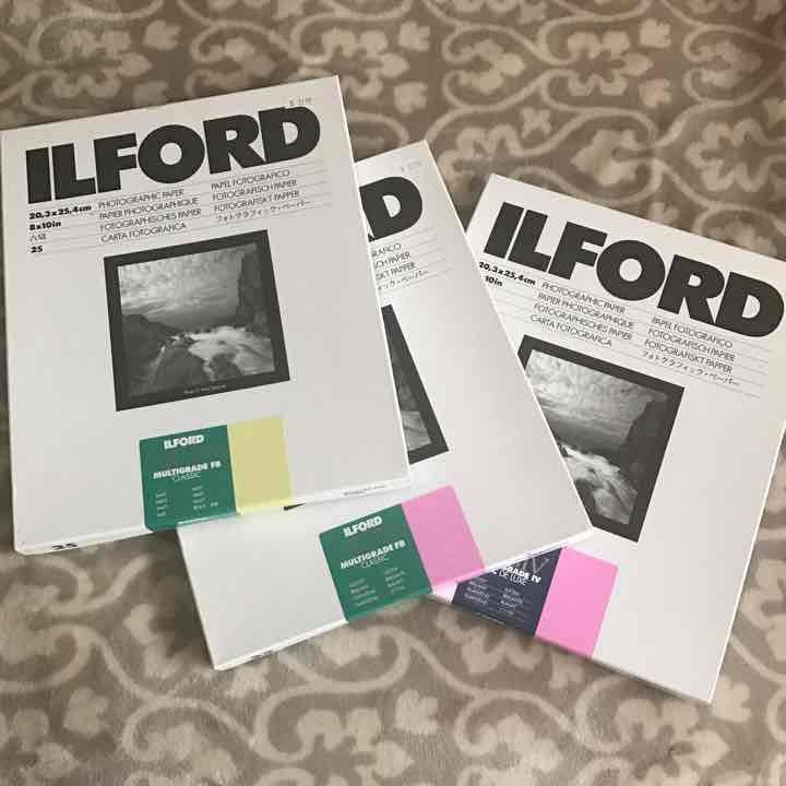 3 ilford photo paper