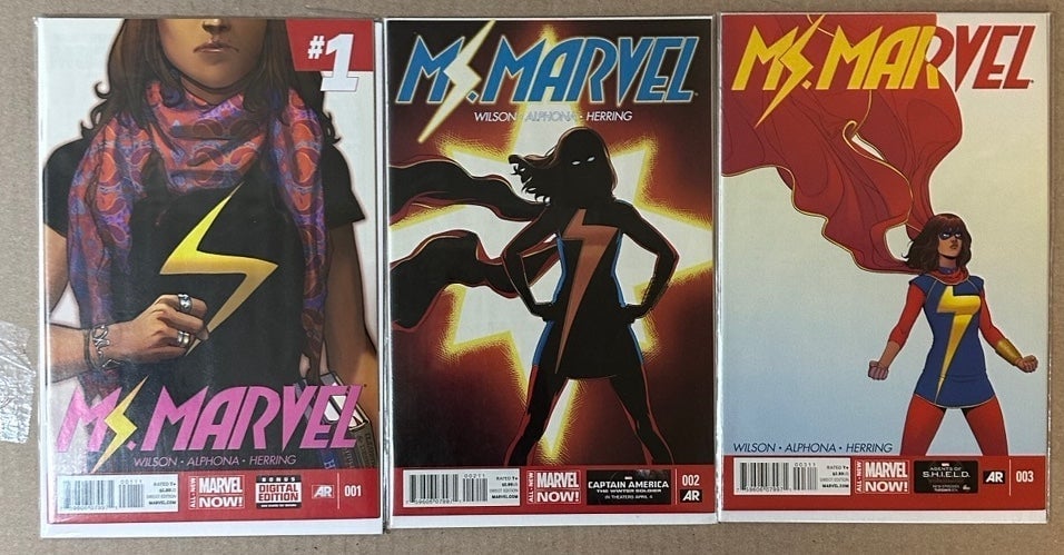 Ms. Marvel 1, 2, 3