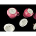 Lord & Taylor Vintage 4 Teacups with Lids and Serving Tray Set Japan Ceramic