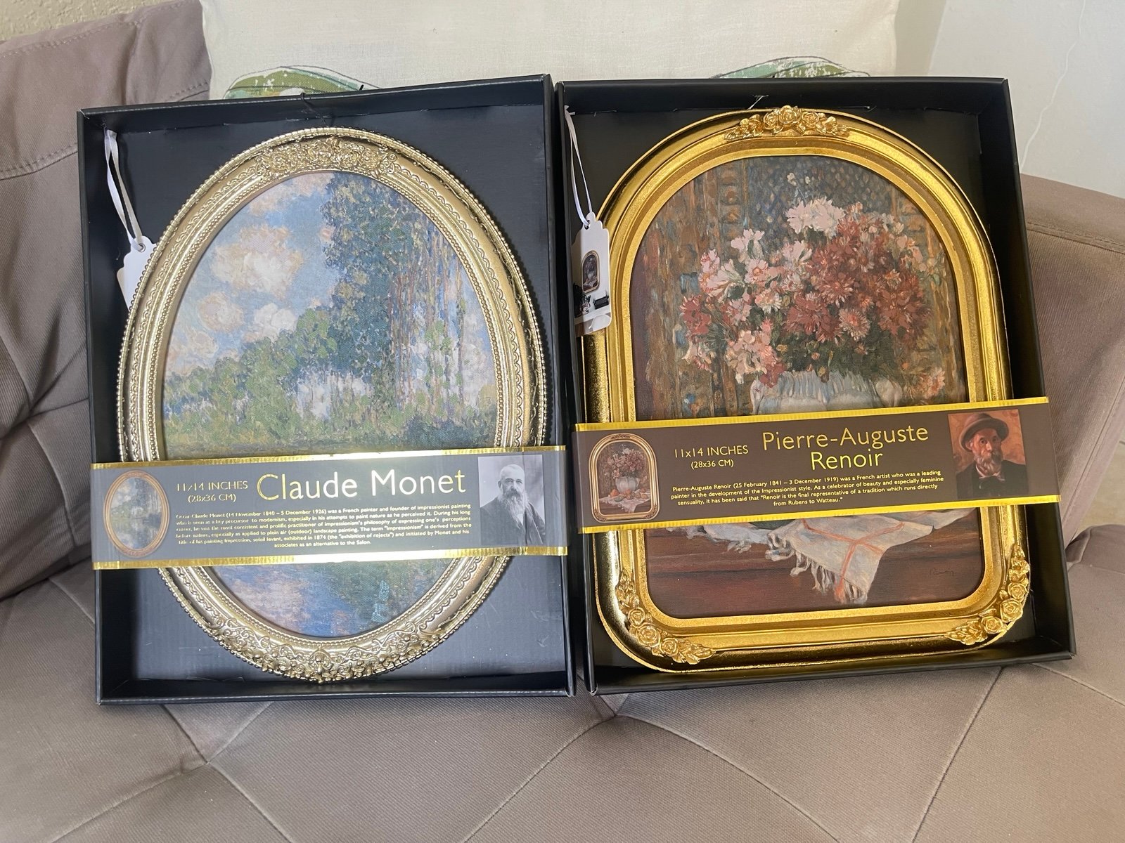 Claude Monet and Pierre-Auguste Renoir TikTok Viral Painting