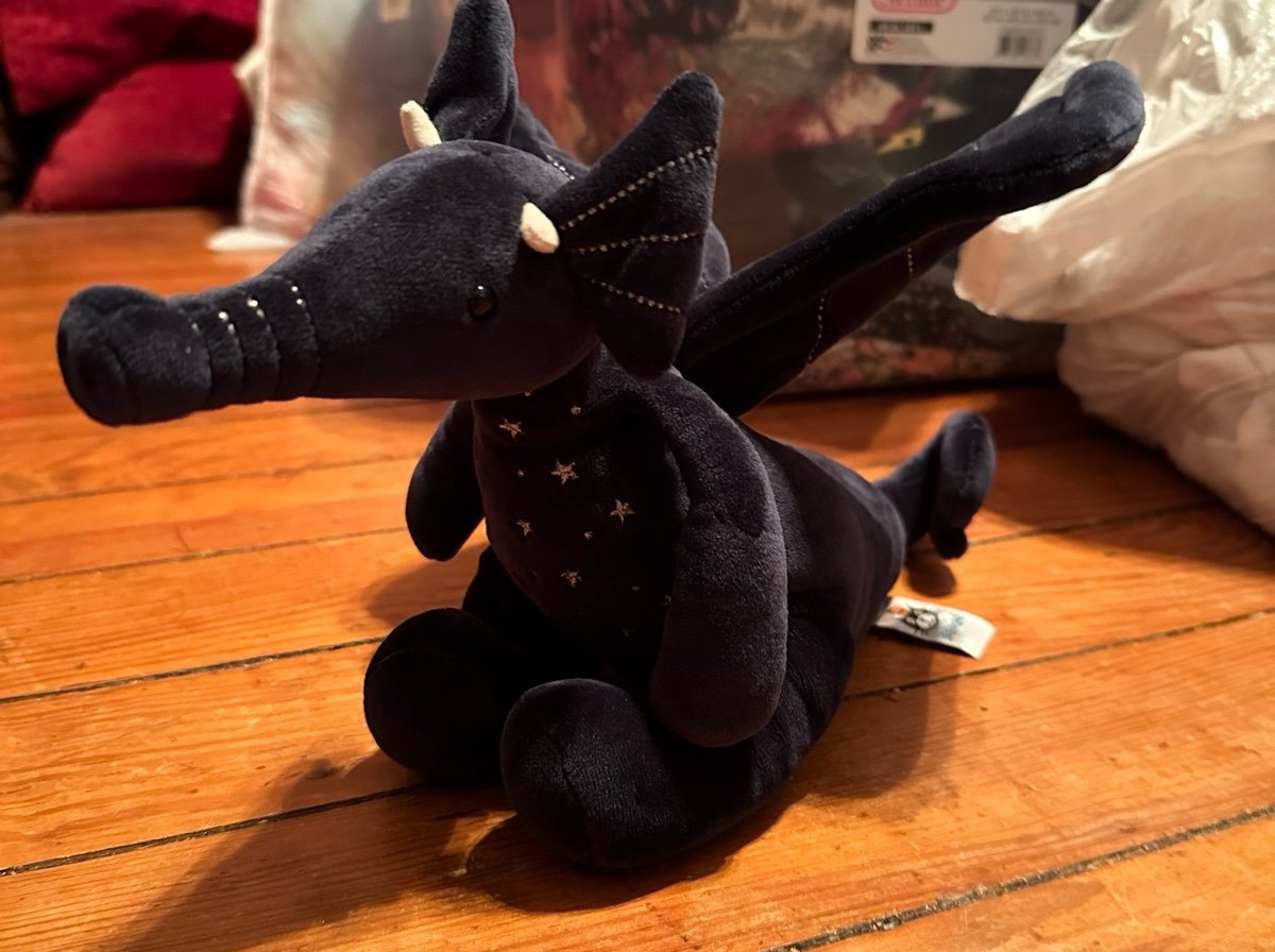 Jellycat RARE RETIRED Moonlit dragon