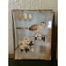 Set of 3 Art Glass Wall Decor, Floral, Bird, Dragon Fly Signed Regina Andrew