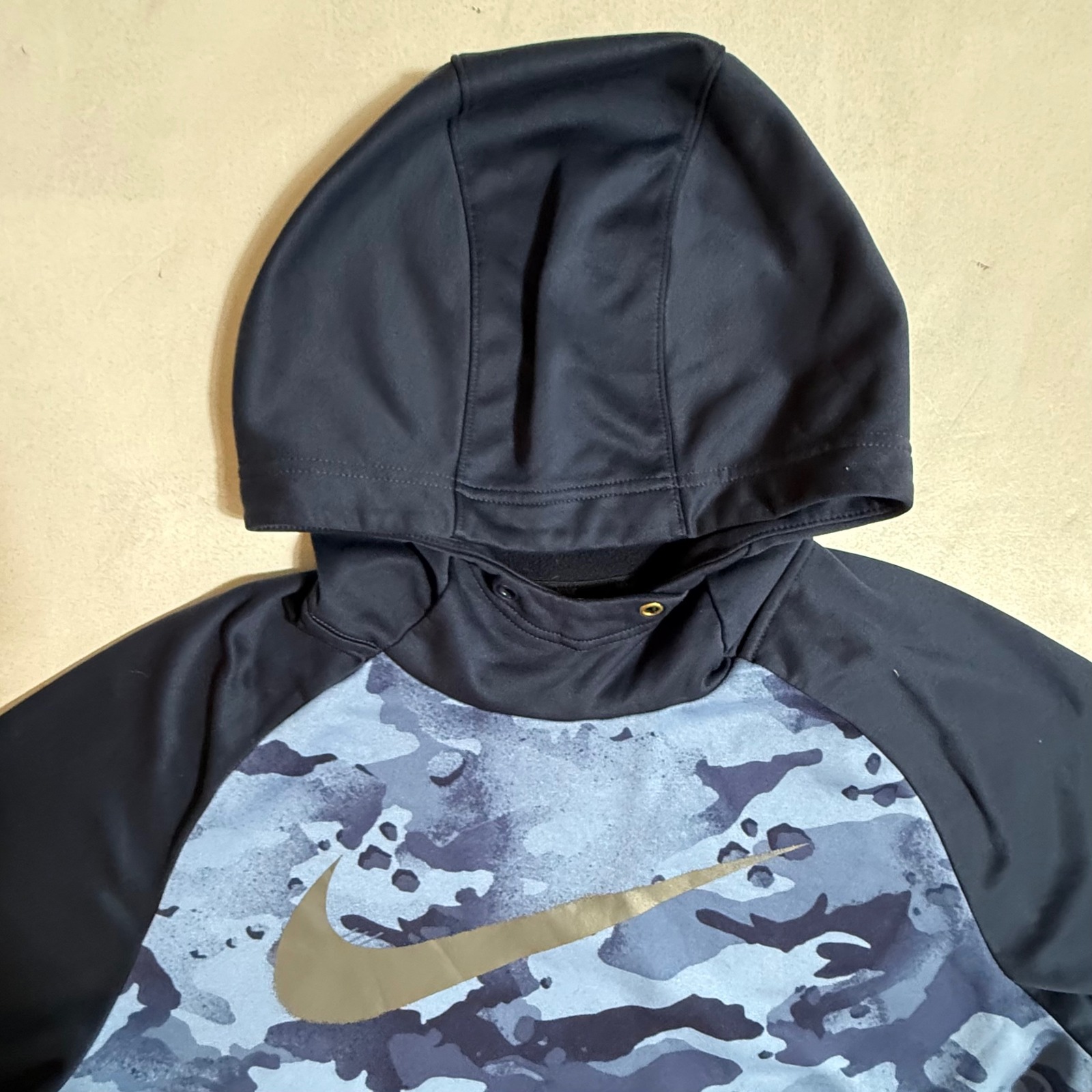 Nike Dri Fit Camo Print Hoodie Sweatshirt Men's XL Long Sleeve Pullover