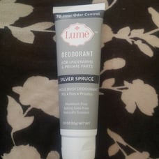 1 FULL SIZE Lume Silver Spruce Cream Deodorant Tube