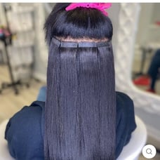 Human hair tape ins