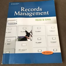 COLLEGE BOOK- RECORDS MANAGEMENT 9th Ed