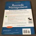 COLLEGE BOOK- RECORDS MANAGEMENT 9th Ed