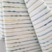 Envogue Home Designer Textured 100% Cotton Shower Curtain