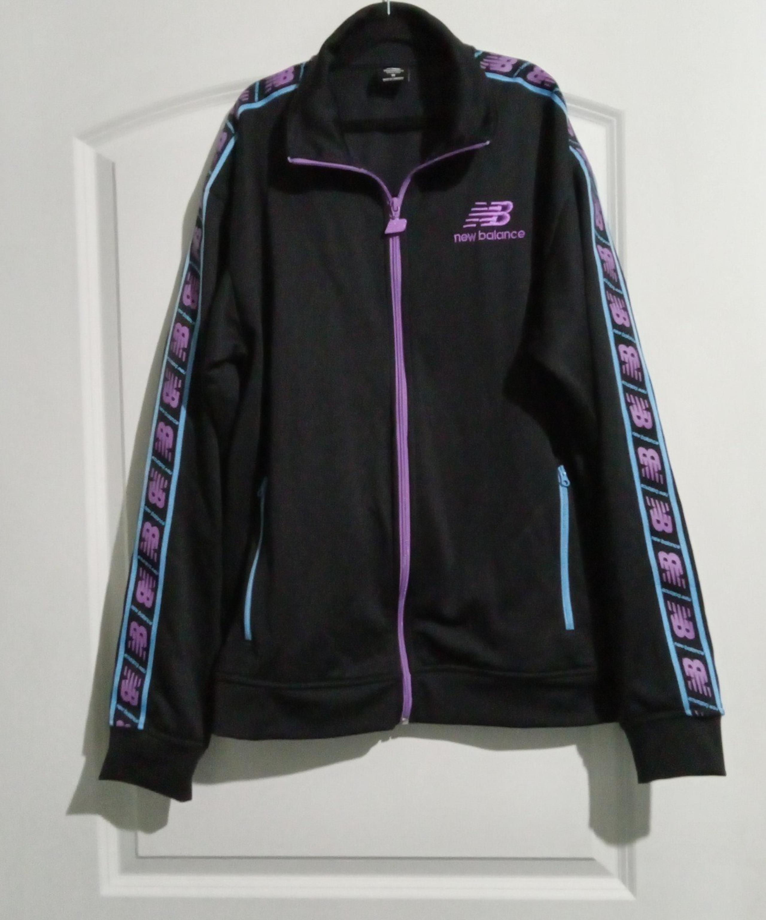 New Balance Men's Athletic Tokyo Nights Jacket. Sz. M