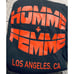 •NWT• Homme + Femme LA Black with Red Text Money Sex Respect Hoodie in Large