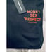 •NWT• Homme + Femme LA Black with Red Text Money Sex Respect Hoodie in Large