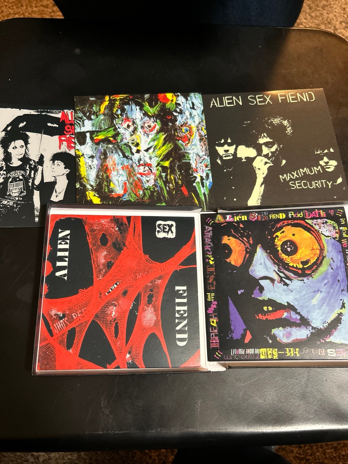Alien Sex Fiend Classic Albums & BBC Collection CD Box Set