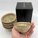 5xJapanese Clay Teaware Tea Cup Beishokuji Kumidashiwan Made in Kyoto Japan