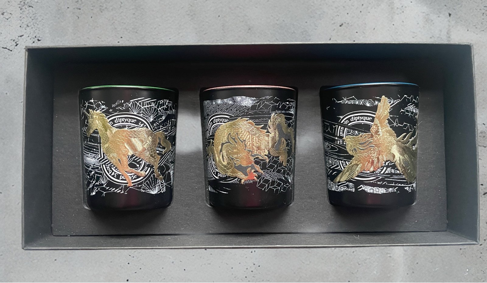 Diptyque Philippe Baudelocque Constellation Candle Holiday Set 3x2.4oz