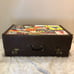 Extra large vintage briefcase file holde